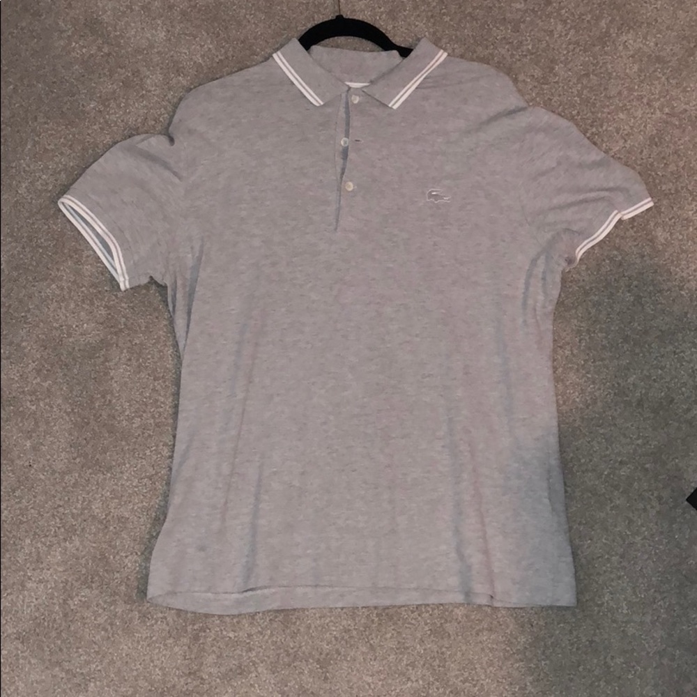 Lacoste collard shirt slim fit